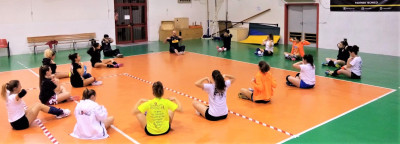 Il sitting volley spiega le vele