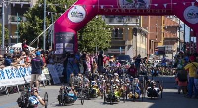 Giro d'Italia di Handbike: Cristian Giagnoni ha vinto la tappa di Chivasso