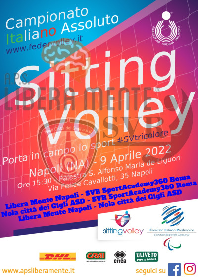 Campionato Italiano Assoluto di Sitting-Volley, Napoli 9 aprile 2022