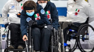 Wheelchair curling: vittoria azzurra all'esordio contro la Turchia