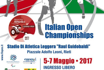 FISPES: dal 5 al 7 maggio, gli Italian Open Championships - Grand Prix IPC di...
