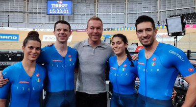 Ciclismo, Mondiali di Glasgow: argento per i tandem azzurri. Italia a quota 4...