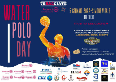 Water Polo Day, Salerno 5 gennaio 2024 