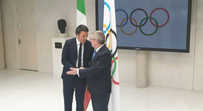 ROMA 2024. Renzi al Summit olimpico di Losanna: E' il momento giusto, i...