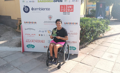 Sardinia Open di tennis in carrozzina: a Marianna Lauro il Futures femminile
