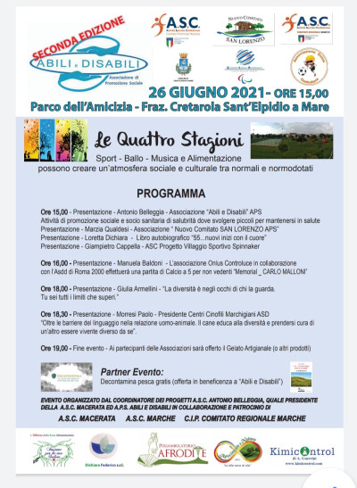 Seconda edizione Abili Disabili