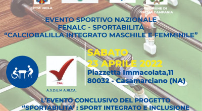 Calcio Balilla Integrato - maschile femminile