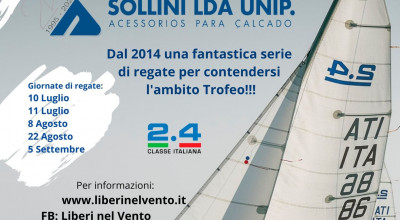 E Domenica 22 tutti in acqua per la 4a giornata di regate del CAMPIONATO SOCI...