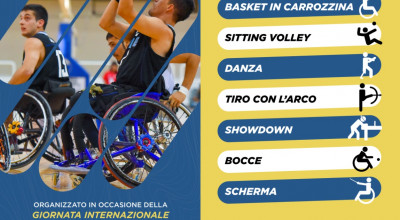 OLTRE LO SPORT - OPEN DAY SPORT PARALIMPICI, SALERNO 5 DICEMBRE 2021