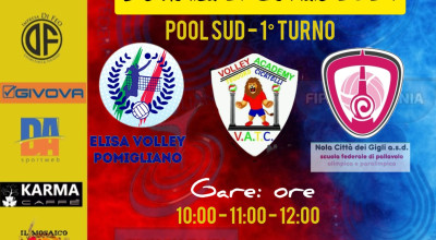 Sitting Volley Pool sud 1° turno, Olevano sul Tusciano (Sa) 21 gennaio 2024