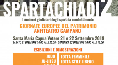 SPARTACHIADI - SANTA MARIA CAPUA VETERE (CE) 21-22 SETTEMBRE 2019