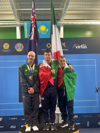 Fisdir, tennis: Emanuele Bezzi è campione del mondo II2
