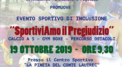 SPORTIVIAMO IL PREGIUDIZIO - AFRAGOLA (NA) 19 OTTOBRE 2019