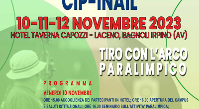 Campus residenziale Cip-Inail-Fitarco di tiro con l'arco paralimpico, Laceno-...