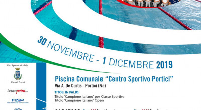 CAMPIONATI ITALIANI ASSOLUTI DI NUOTO IN VASCA CORTA - PORTICI (NA) 30 NOVEMB...