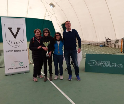 Blind tennis: Del Cont, Pierri e Viglianti festeggiano a Bologna