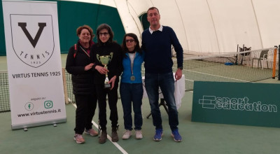 Blind tennis: Del Cont, Pierri e Viglianti festeggiano a Bologna