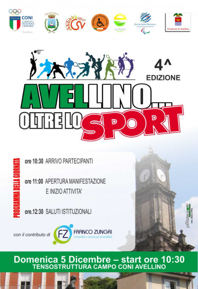 AVELLINO OLTRE LO SPORT, AVELLINO 5 DICEMBRE 2021