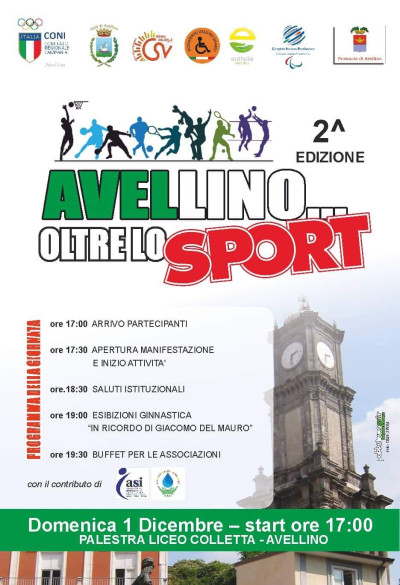 AVELLINO OLTRE LO SPORT - AVELLINO 1 DICEMBRE 2019