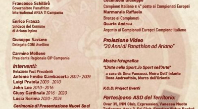 Panathlon club Ariano Irpino Cerimonia del ventennale, Ariano Irp...