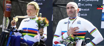 Mondiali di Paraciclismo: oro bis di Porcellato e Mazzone, Cornegliani bronzo...