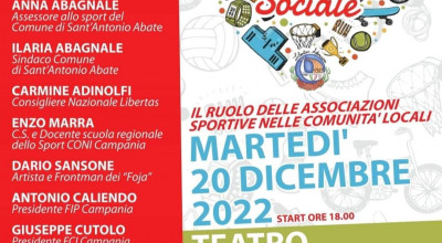 Il ruolo delle associazioni sportive nelle comunità locali, Sant'Anton...