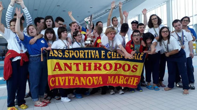 Titolo confermato per L'Anthropos agli Italiani FISDIR Promozionali di nuoto ...