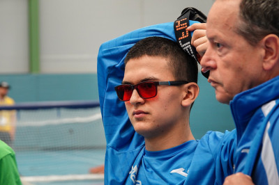 Goalball. Daniel Runco: il mondo in bianco e nero, ma la vita a colori