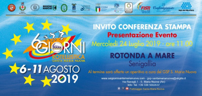 Senigallia CONFERENZA STAMPA DI PRESENTAZIONE DELLA 6 Giorni Rotellistica 201...