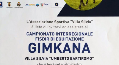 CAMPIONATO INTERREGIONALE FISDIR DI EQUITAZIONE - ROCCAPIEMONTE (SA) 6 LUGLIO...
