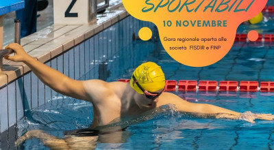 Il 10 novembre si svolgerà il VI Meeting di Nuoto SportABILI
