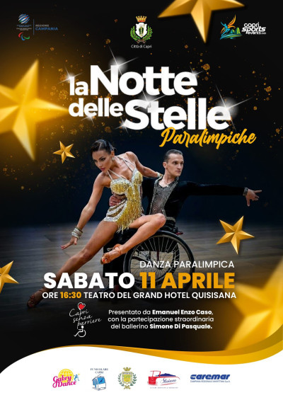 La Notte delle Stelle Paralimpiche, Capri (Na) 11 aprile 2026