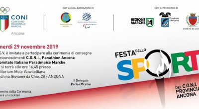 Festa dello Sport CONI Provincia di Ancona e CIP Marche - Venerdì 29-1...