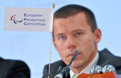 Luca Pancalli all'Assemblea Generale EPC di Katowice (POL)