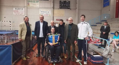 Chiaravalle premiazioni TORNEO PARALIMPICO OPEN NAZIONALE tennis tavolo