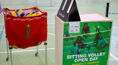 I primi scatti del torneo internazionale di sitting volley di Fermo