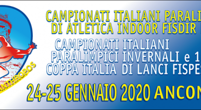 Campionati Italiani Paralimpici di Atletica Indoor ad Ancona