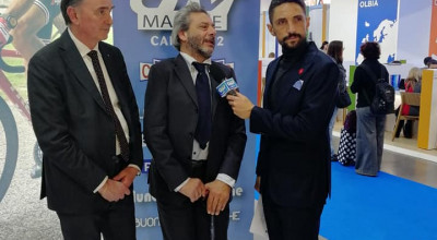 Milano BIT 2020 il Presidente del Comitato Italiano Paralimpico Marche Luca S...