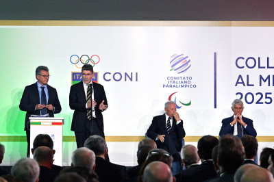 Oggi, presso la Sala delle Armi del Foro Italico, la consegna dei Collari d&r...