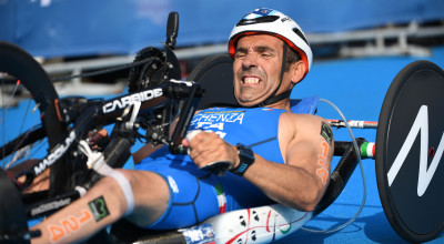 Paratriathlon. Giovanni Achenza in bici, di corsa e a nuoto verso le World Se...