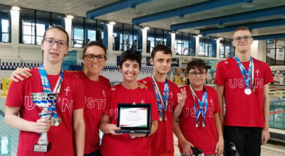 NUOTO - Campionato Italiano Giovanile FINP di Verona. Sinfonie ed acuti con g...