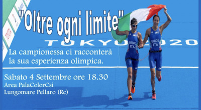 PELLARO ACCOGLIE LA CAMPIONESSA ANNA BARBARO - SABATO 4 SETTEMBRE 