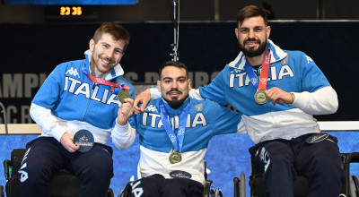 Scherma, Europei di Parigi: bronzo per la squadra di sciabola maschile