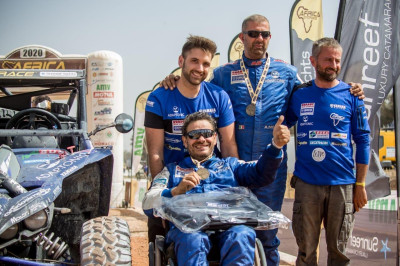 Africa Eco Race, Gianluca Tassi è stato il primo italiano a tagliare i...