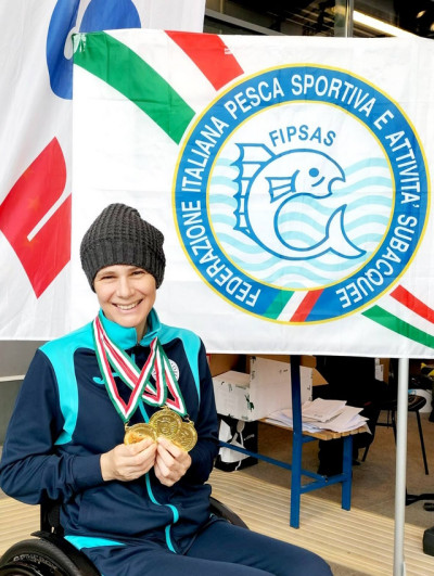NUOTO – Katia Aere incoronata tre volte Campionessa Italiana nell' Apne...
