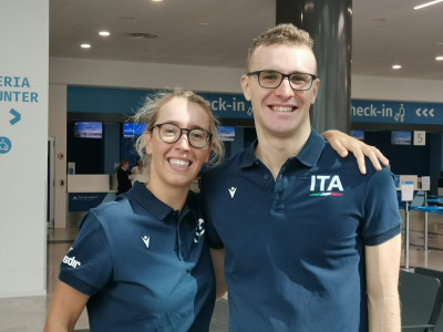 NUOTO PARALIMPICO -  Giorgia Marchi  e Alessandro Agosto  partiti per i Virtu...
