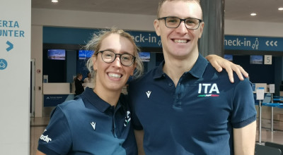 NUOTO PARALIMPICO -  Giorgia Marchi  e Alessandro Agosto  partiti per i Virtu...