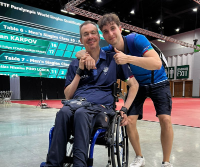 Tennistavolo, Torneo Mondiale di Qualificazione Paralimpica: trionfo di Andre...