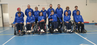 BOCCIA - Andrea Sterle e Donatella Corsini nel giro della Nazionale