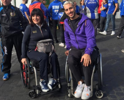 Giulio Maria Papi Ambasciatore Paralimpico al Ping Pong Fest di Roma